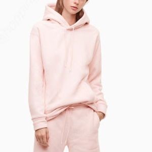 pink aritzia/tna hoodie